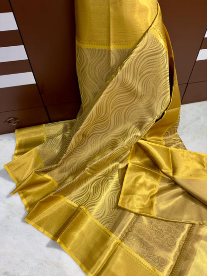 Super super new arrival  Latest kanchipuram style soft tissue fabric saree