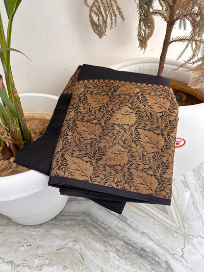 Latest Banarasi Warm Soft Silk Saree – Contrast Collection